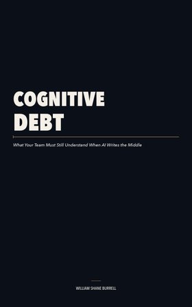 Cognitive Debt book cover
